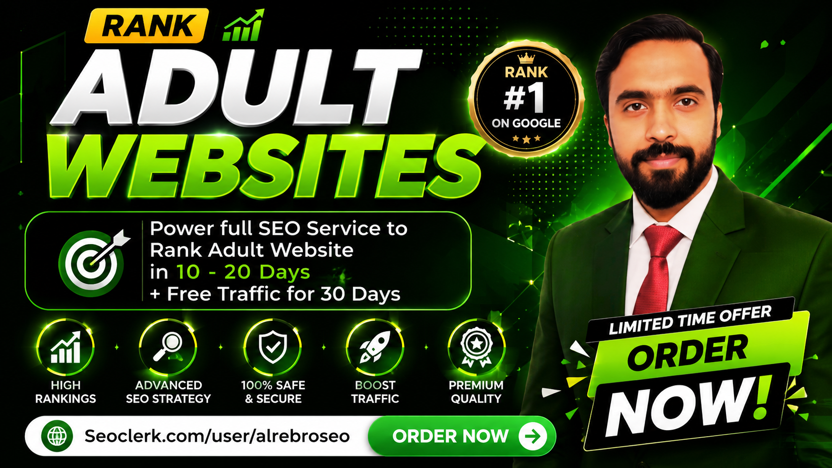 Rank Adult website in 10 to 15 Days + Get Free Traffi...