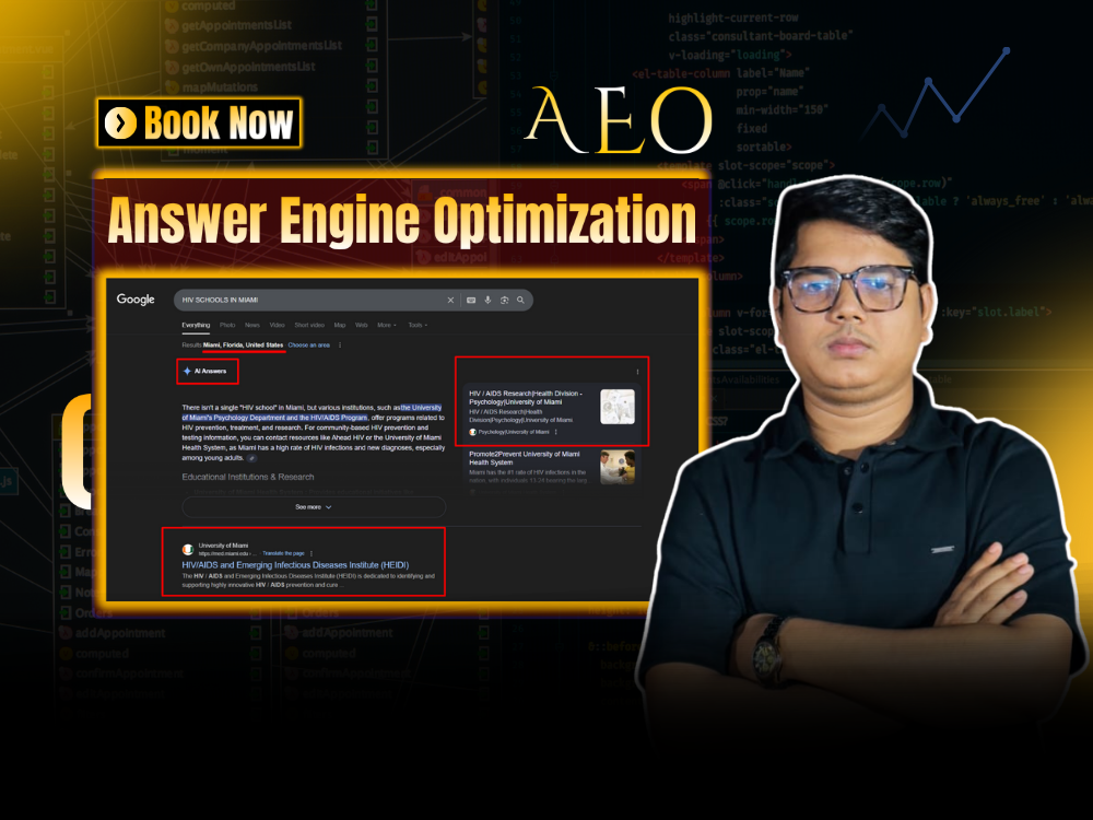 AEO, GEO, SEO Service with On page SEO, Off Page SEO, Backlinks, Website SEO, Local SEO, Onsite SEO