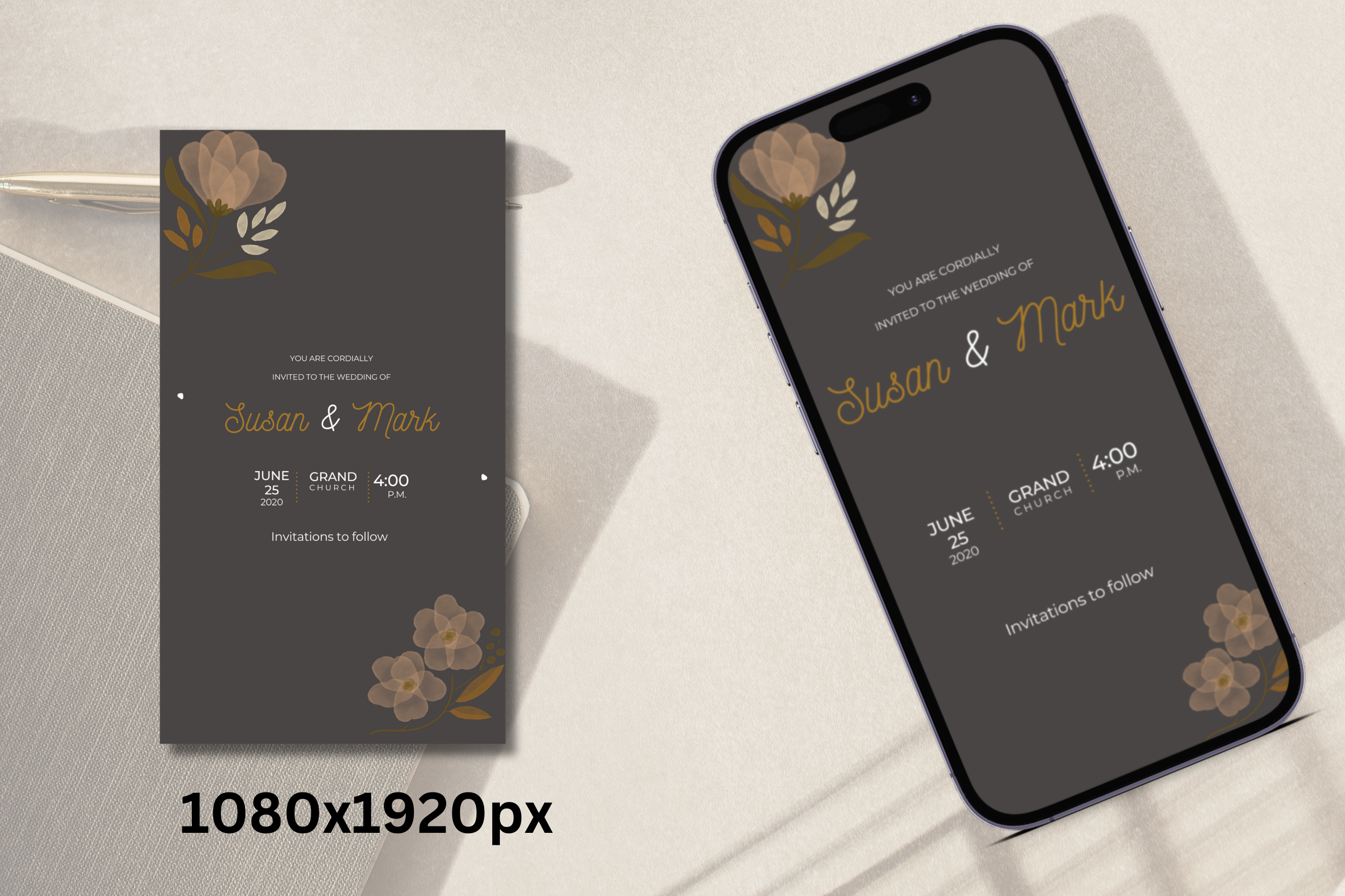 Elegant wedding Invitations+ Modern Wedding Evites to make your Event Memorable