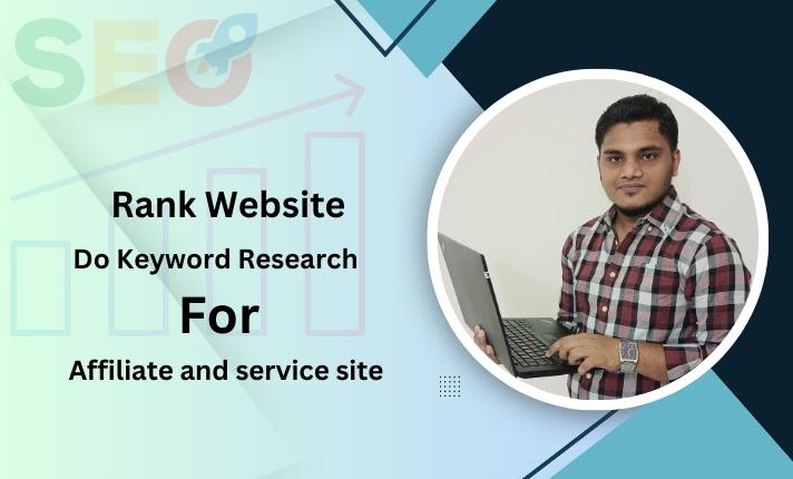 I will low competitive keyword research for affiliate service