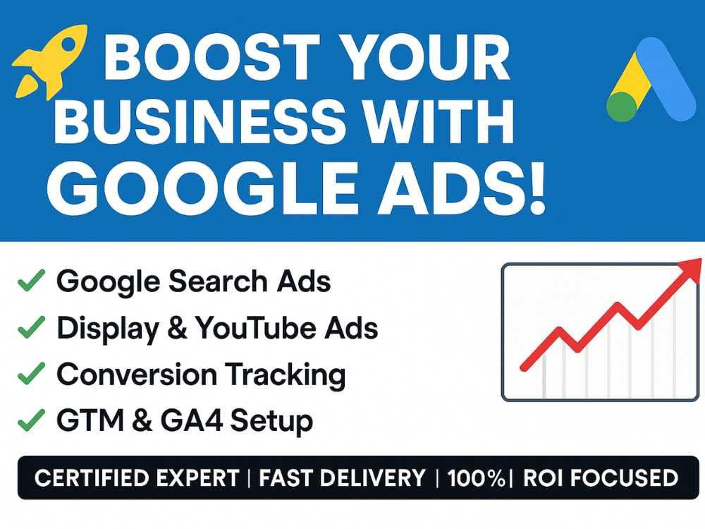 I will create, optimize, and manage high-converting Google Ads PPC campaigns