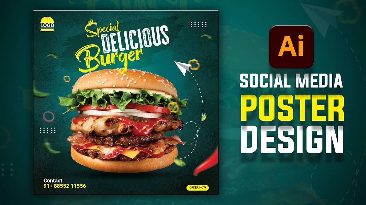 I will design business flyer, leaflet, trifold brochure, postcard, poster and banner