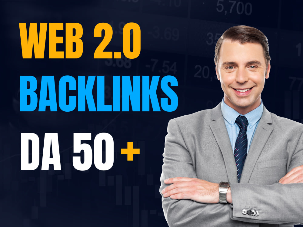 You will get High quality web 2.0 backlinks with dofo...