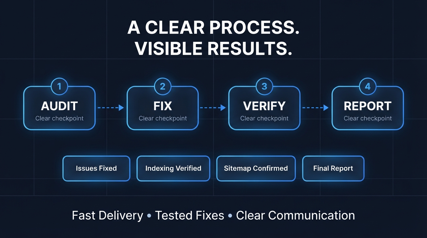 Fix Google Indexing Problem & Technical SEO Issues 