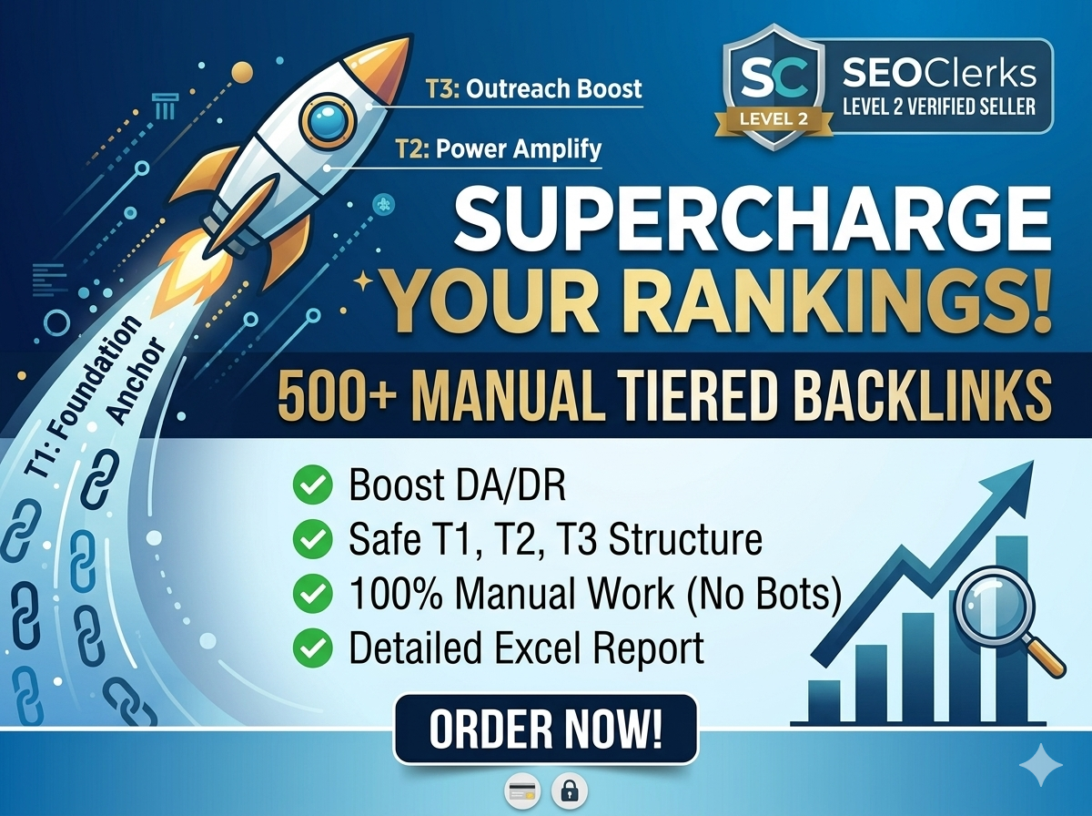 Rank 1st page with 2026 updated Multi-Tier Link Building Service for Organic Rankings