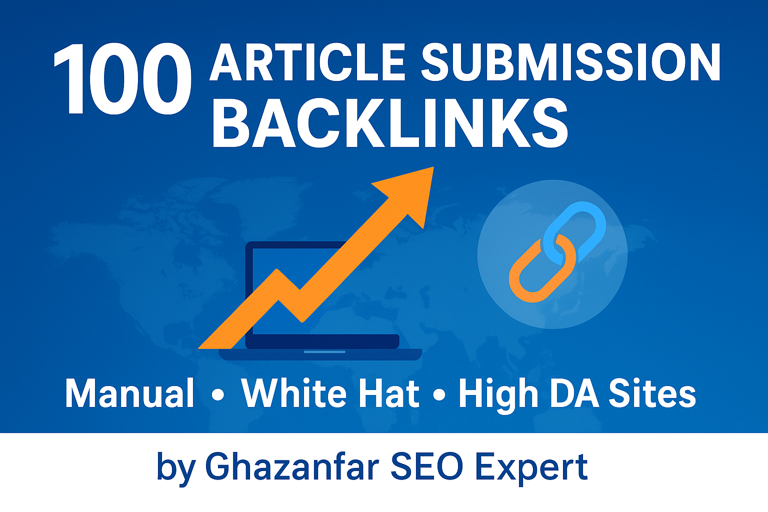 Ranking 100 manual high quality white hat SEO backlin...