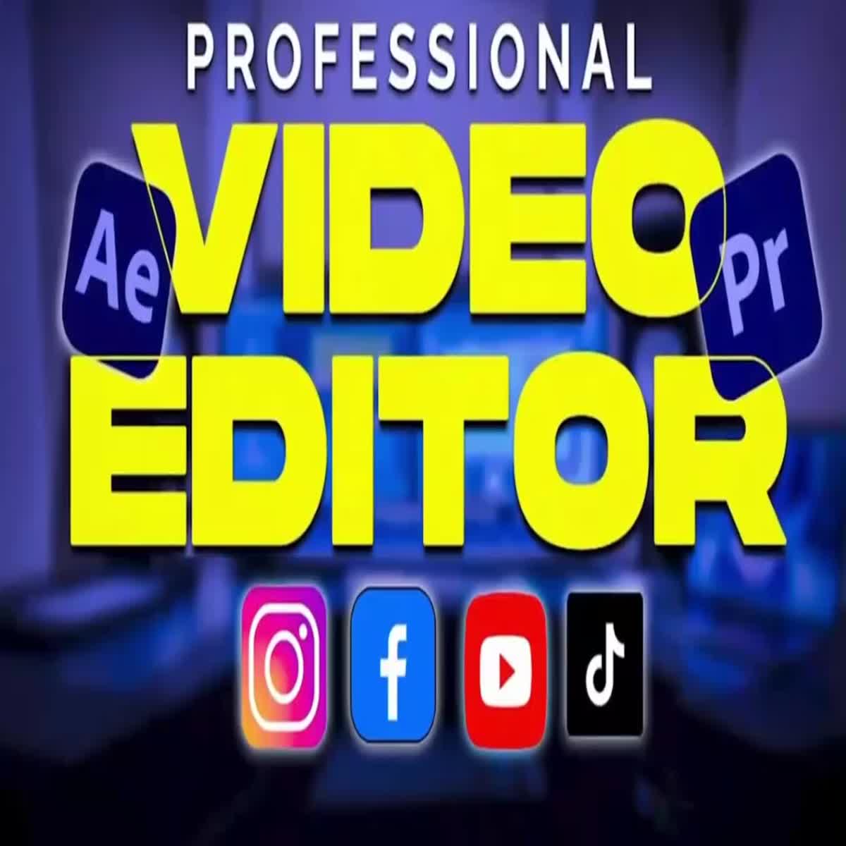I Will Do Professional Video Editing With In 24 Hours