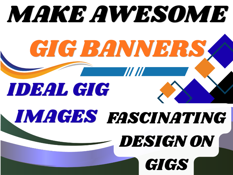 I create Awesome Gig Banners for Your Marketplace 