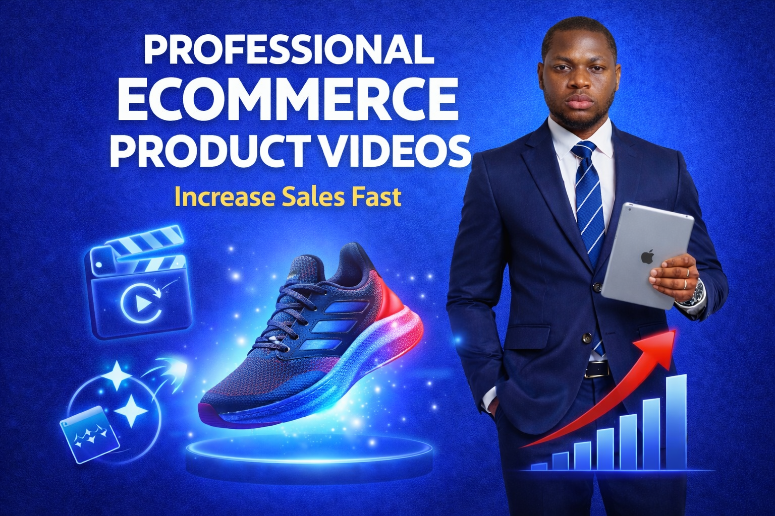 I Will Create High-Converting commercials Ads for Shopify, eBay, Etsy & Drophipping Products