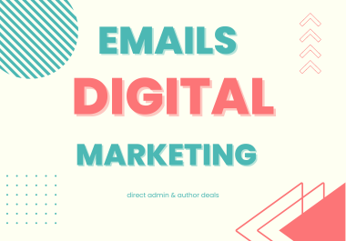 Email digital marketing direct admins and author deal...