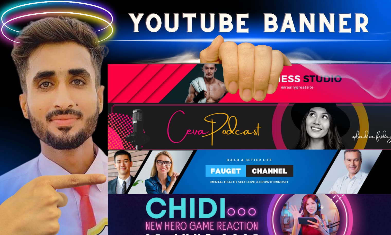 I will design attractive and Eye catchy banner for yo...