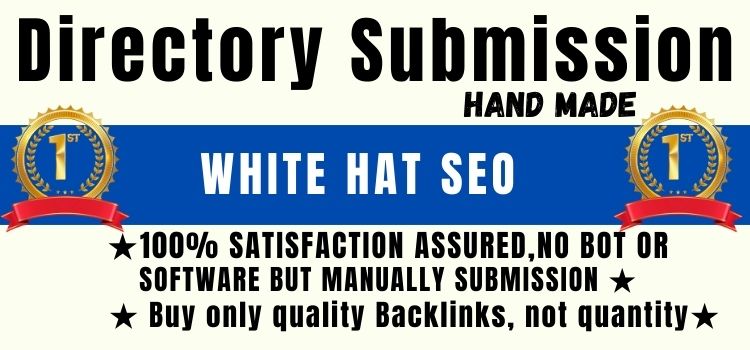  White Hat 100 Web Directory Submissions Dofollow manually Backlinks
