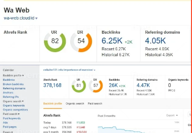 I will increase url rating ahrefs ur to 80 plus with authority backlinks fast