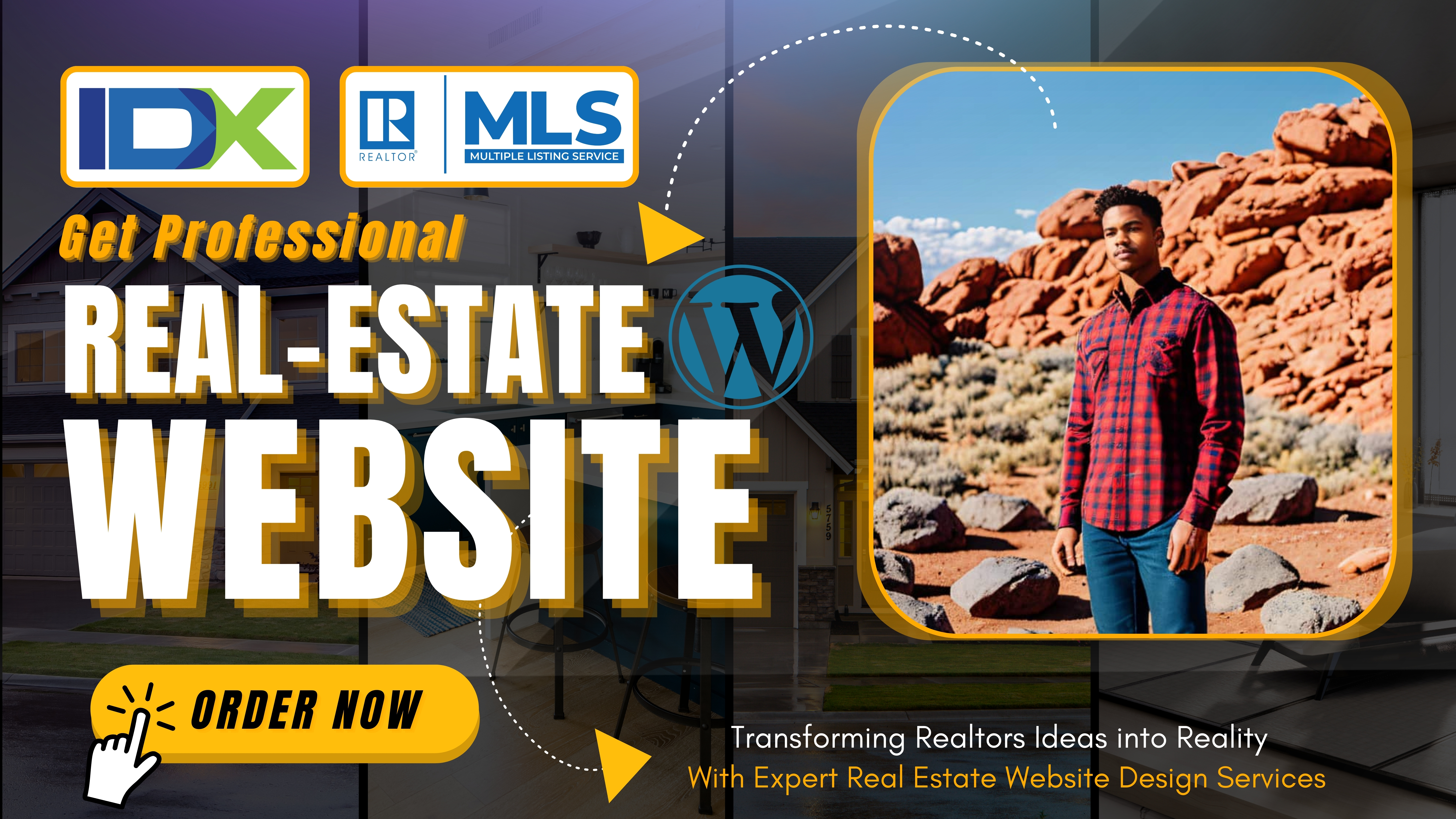Create real estate website design real estate website redesign realtor idx mls website 