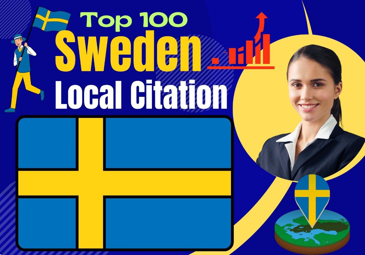 Top 100 SWEDEN local citations and directory submissi...