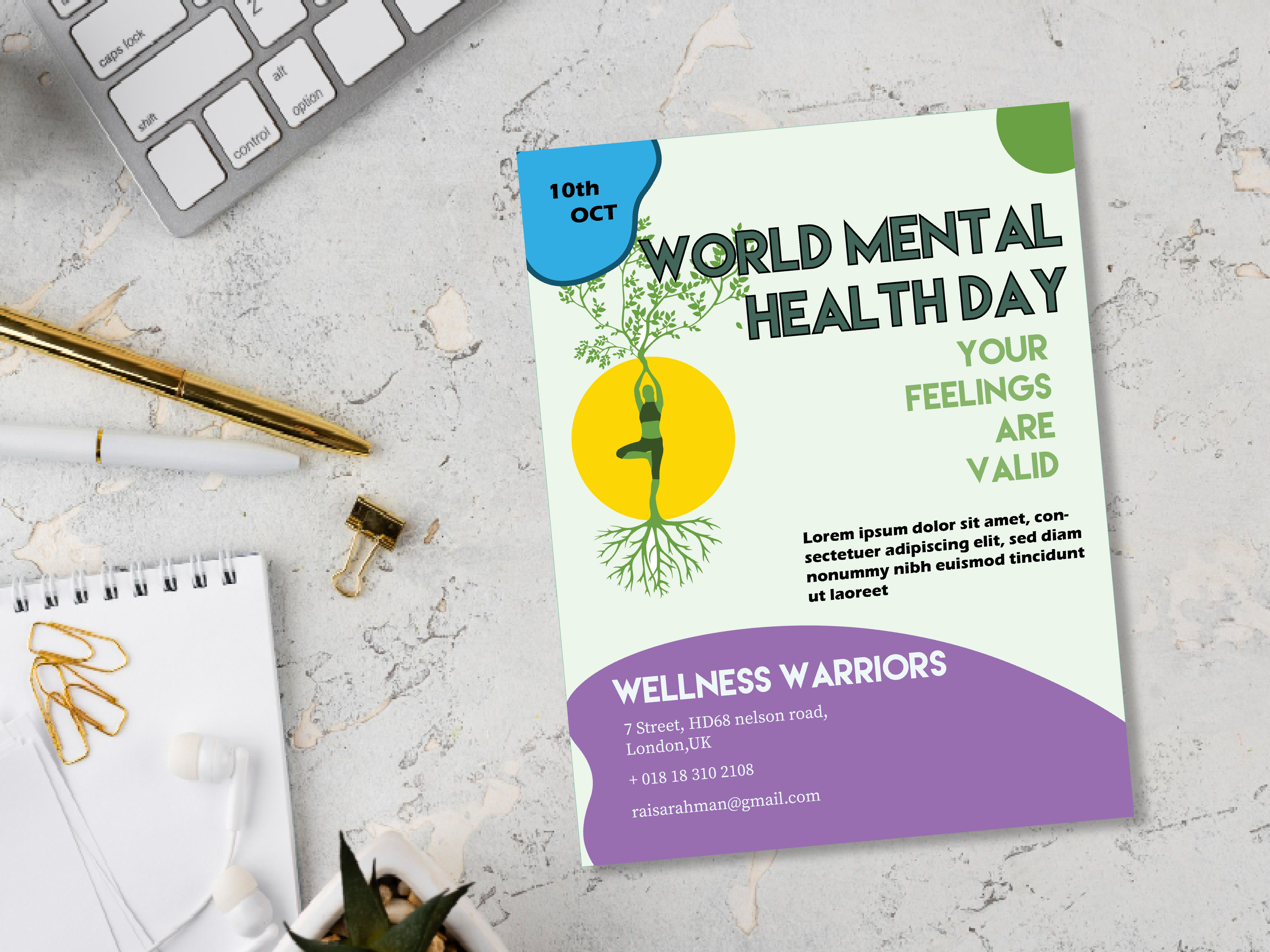 I will create professional & Aesthetic Flyer 