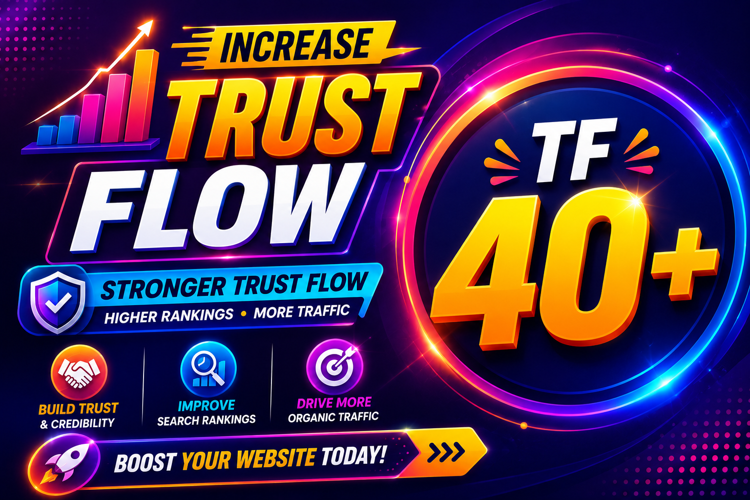 I Will Increase Majestic Trust Flow TF 40+ 