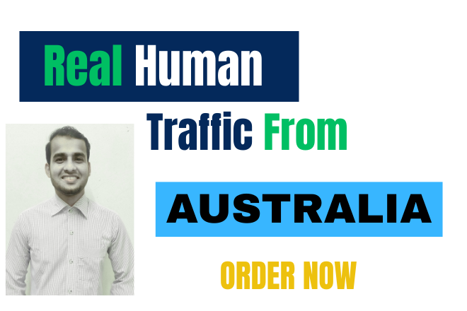 100000 Real Organic Website Traffic From Australia
