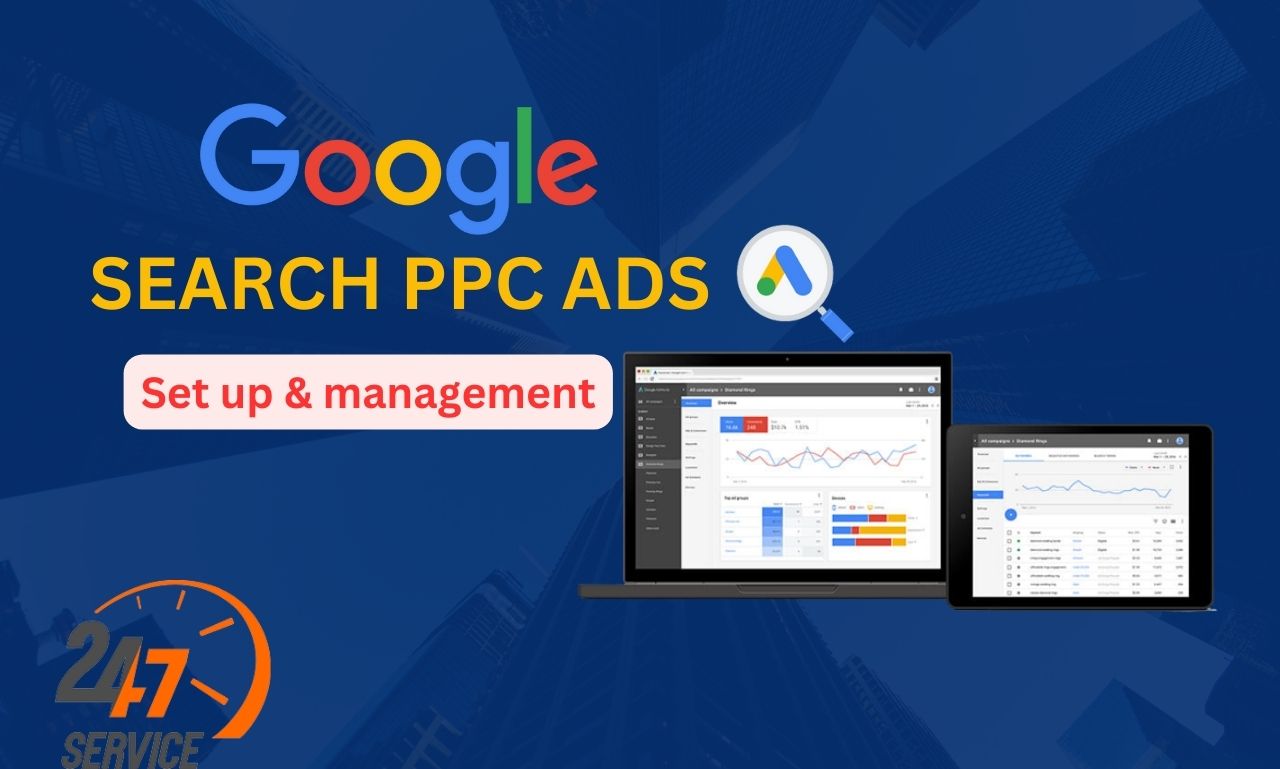 I will create google adwords google ads google search ads ppc campaign