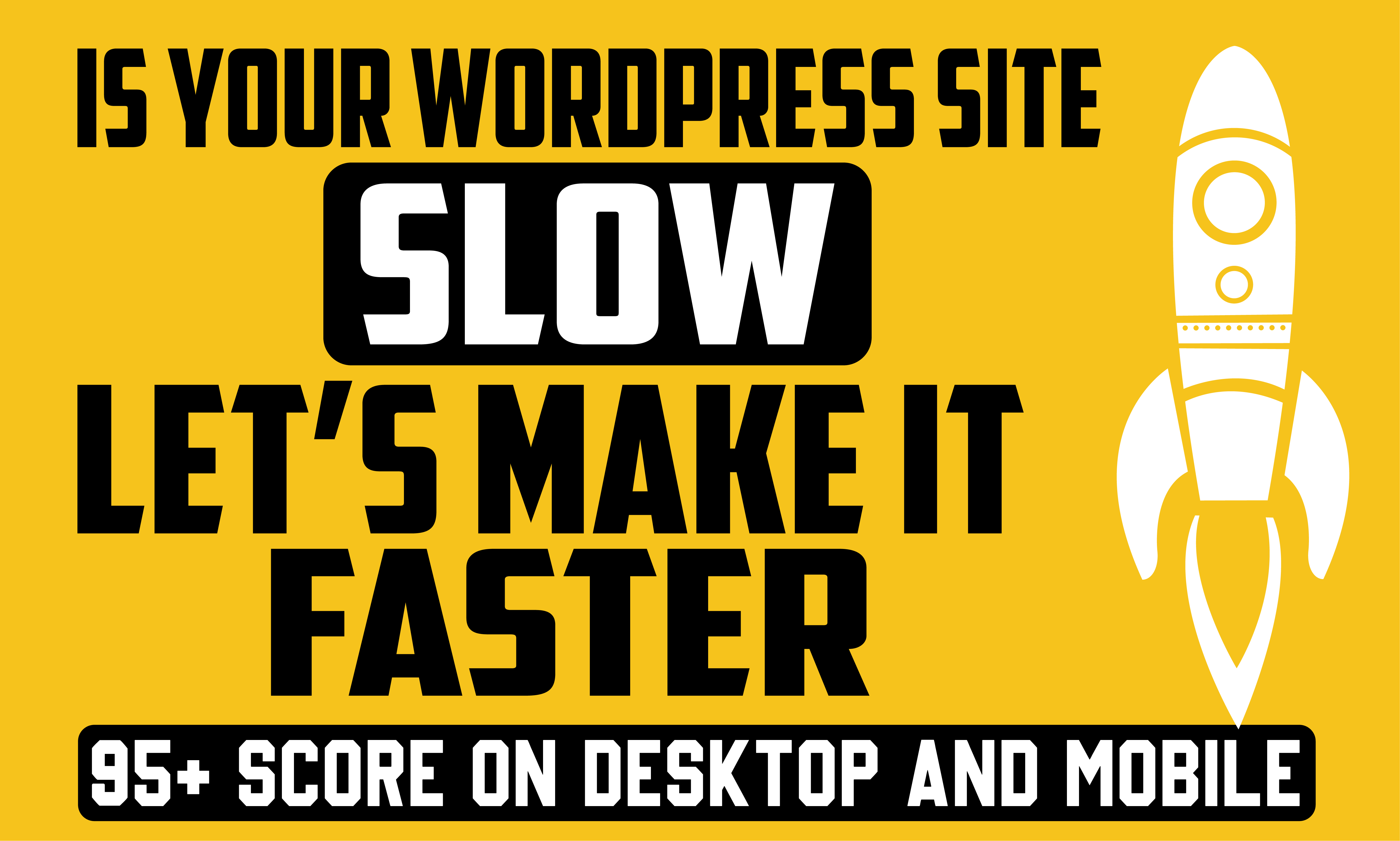 I will Improve your Wordpress Website Speed Optimizat...
