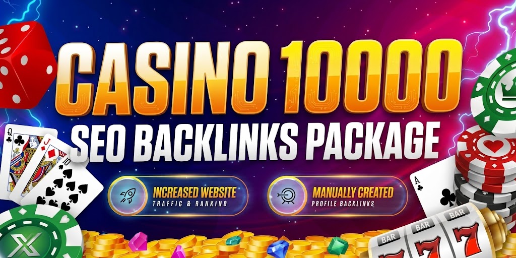 10k Live Casino & Gambling Backlinks &ndash; High Quality Niche SEO Package for Slots