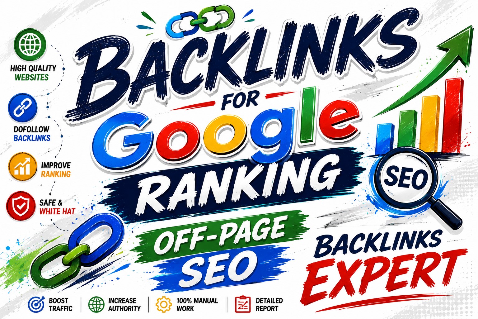 300 Backlinks for Google Ranking, Off-page SEO Backl...