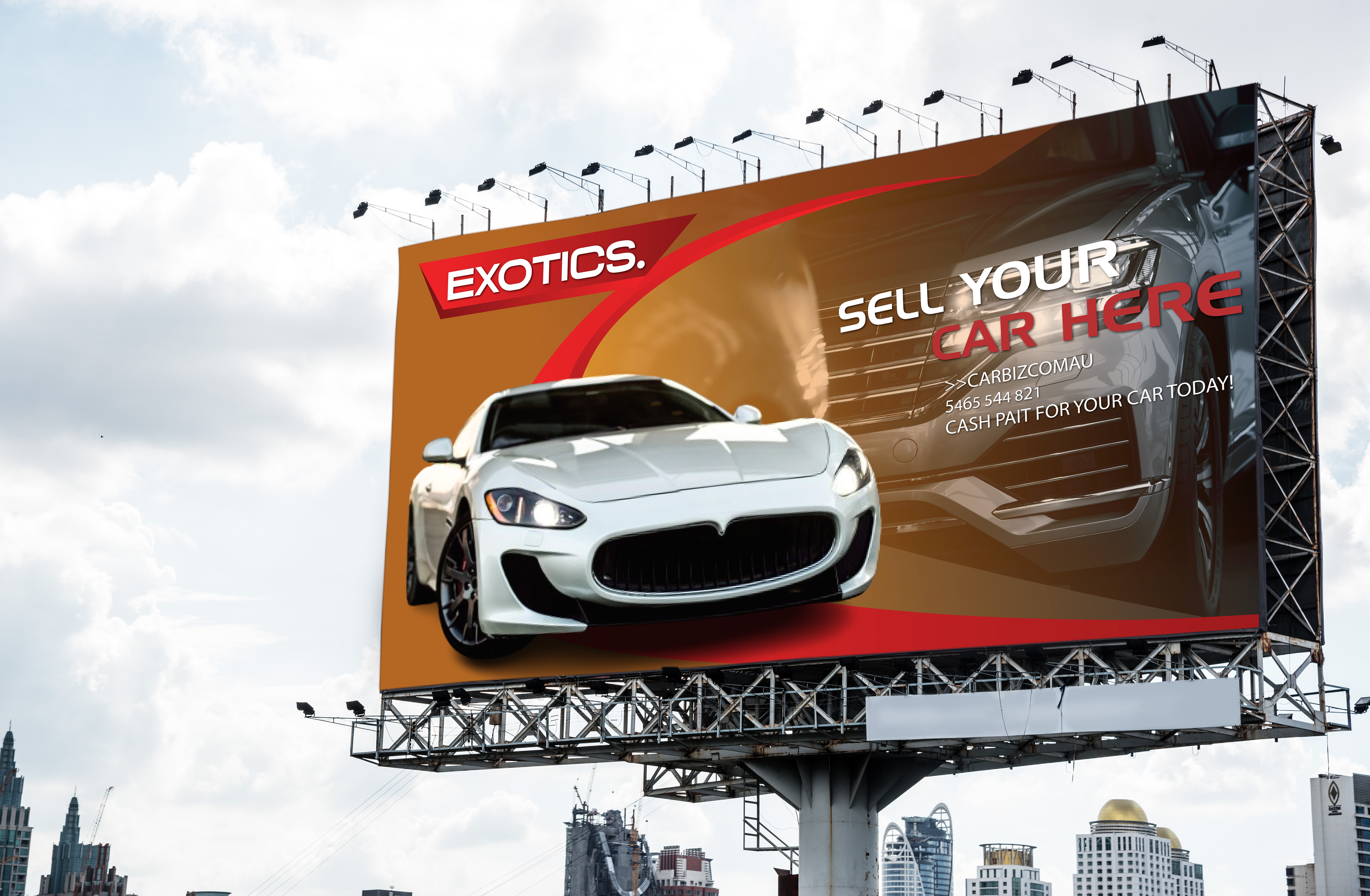 I will design any billboards, signboards, outdoor ads, vinyl banners, or signage