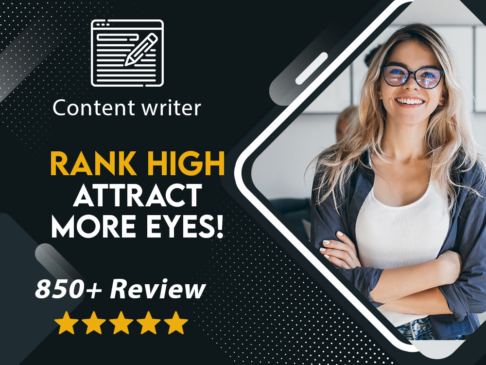 You will get Website Content writer and creator Artic...