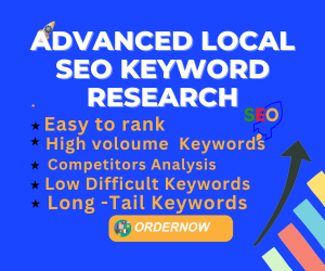 I Will do keyword research local seo and google MAP, GMB ranking ,SEO for top ranking.