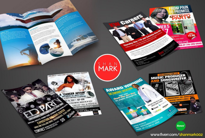 I will design 2 flyer designs in 24 hours