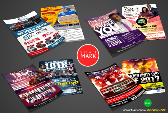 I will design 2 flyer designs in 24 hours