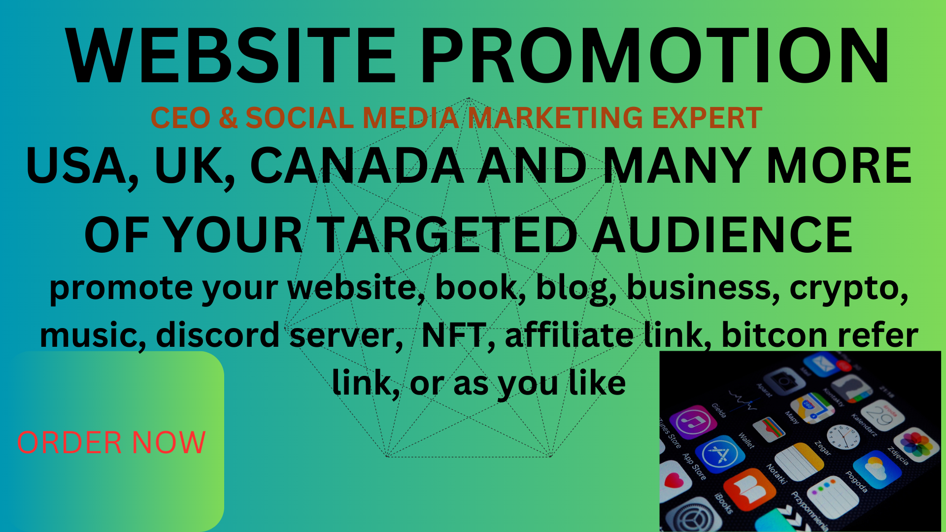 promote your website, business, brand, professiona...