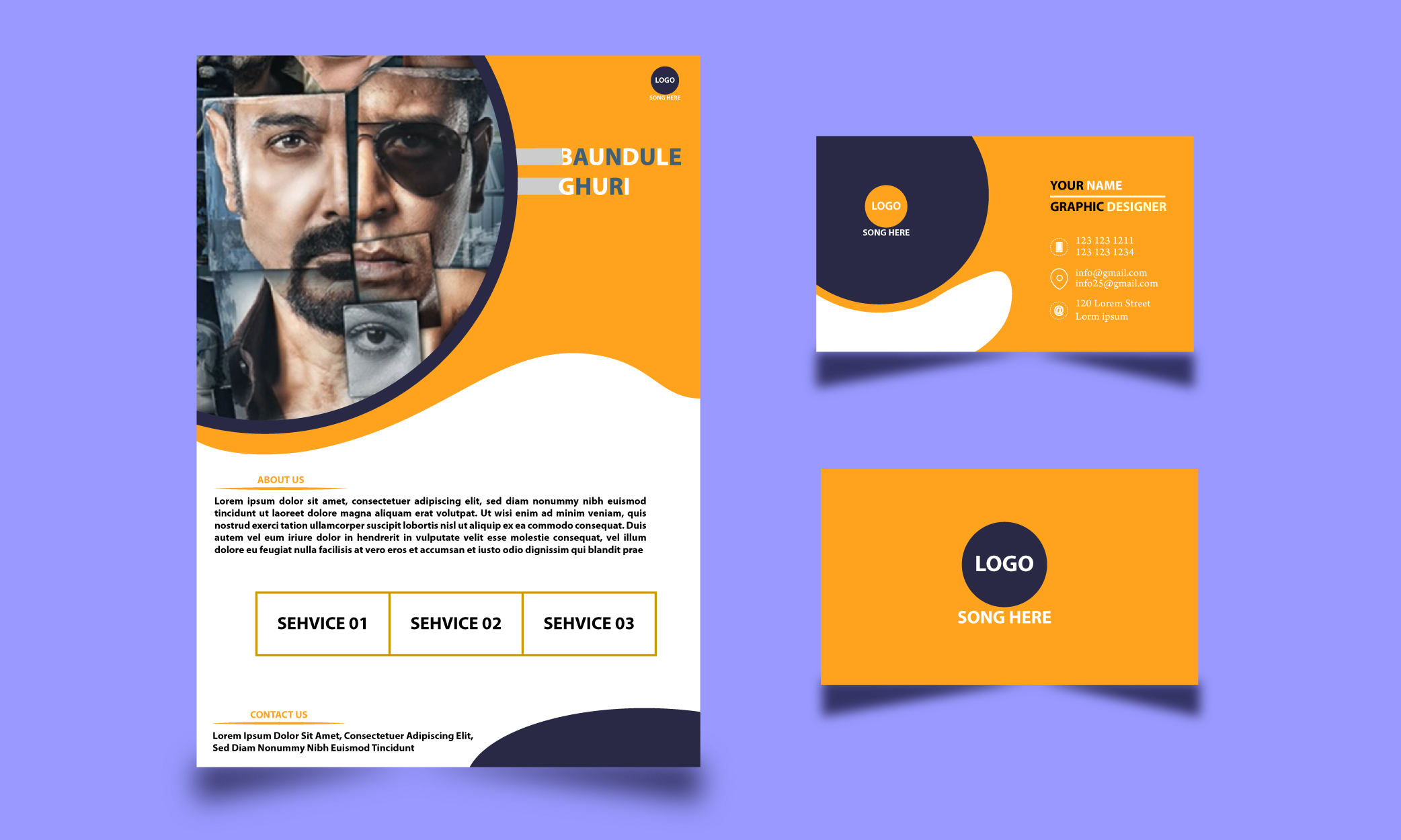 I will do professional all types of business and flyer design