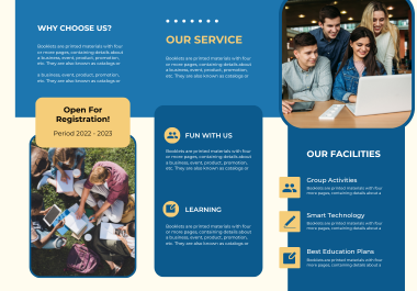 I will design professional flyers posters or brochures