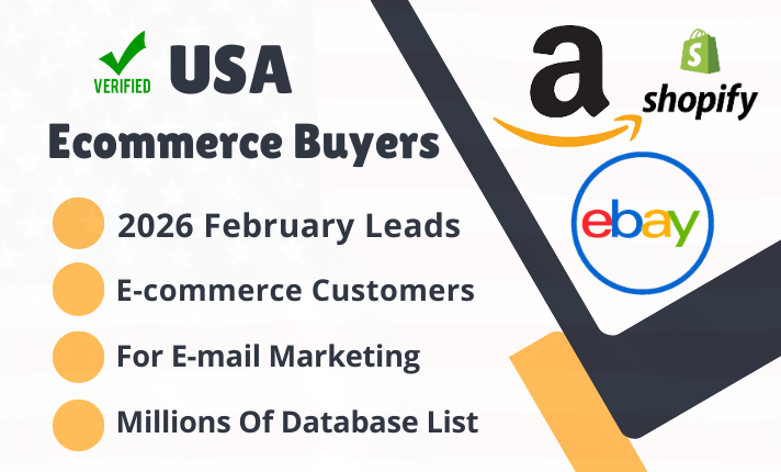 I Will Deliver You 1 Millions USA E-commerce Customer...