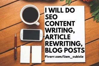 I will do fast SEO article, content writing and arti...