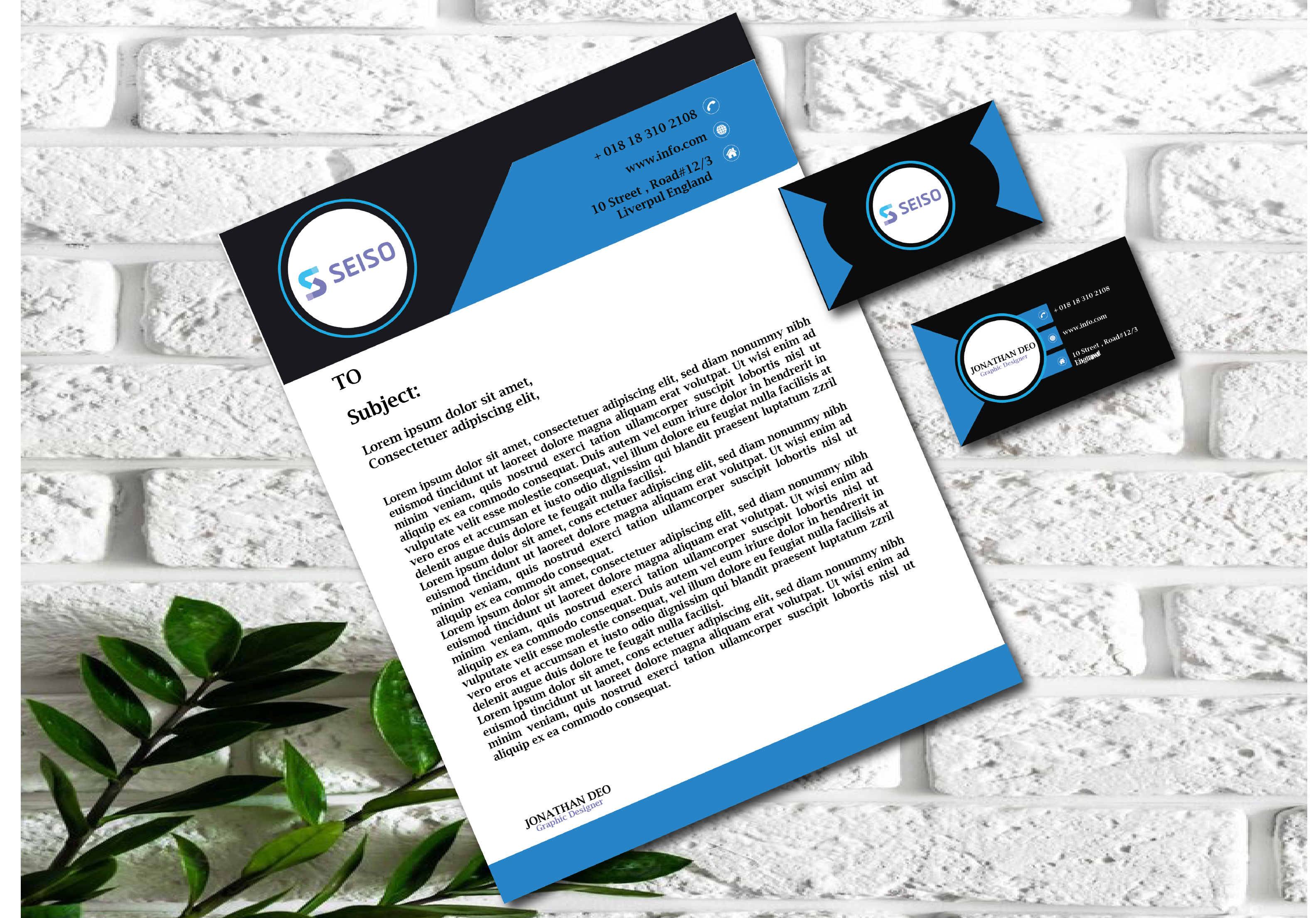 Branding for your business letterhead