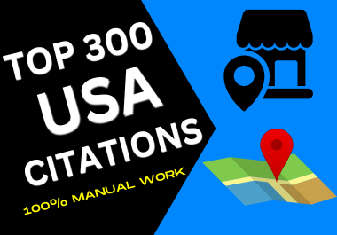 USA top 300 live citations list your business in loca...