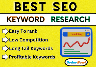 SEO keyword research and competitor analysis for webs...