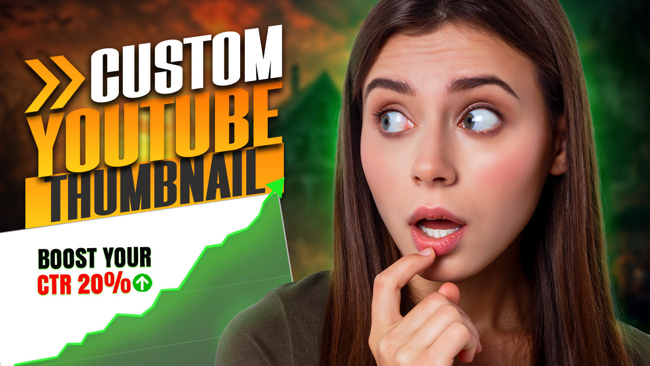 I will create an amazing youtube thumbnail within 3 h...