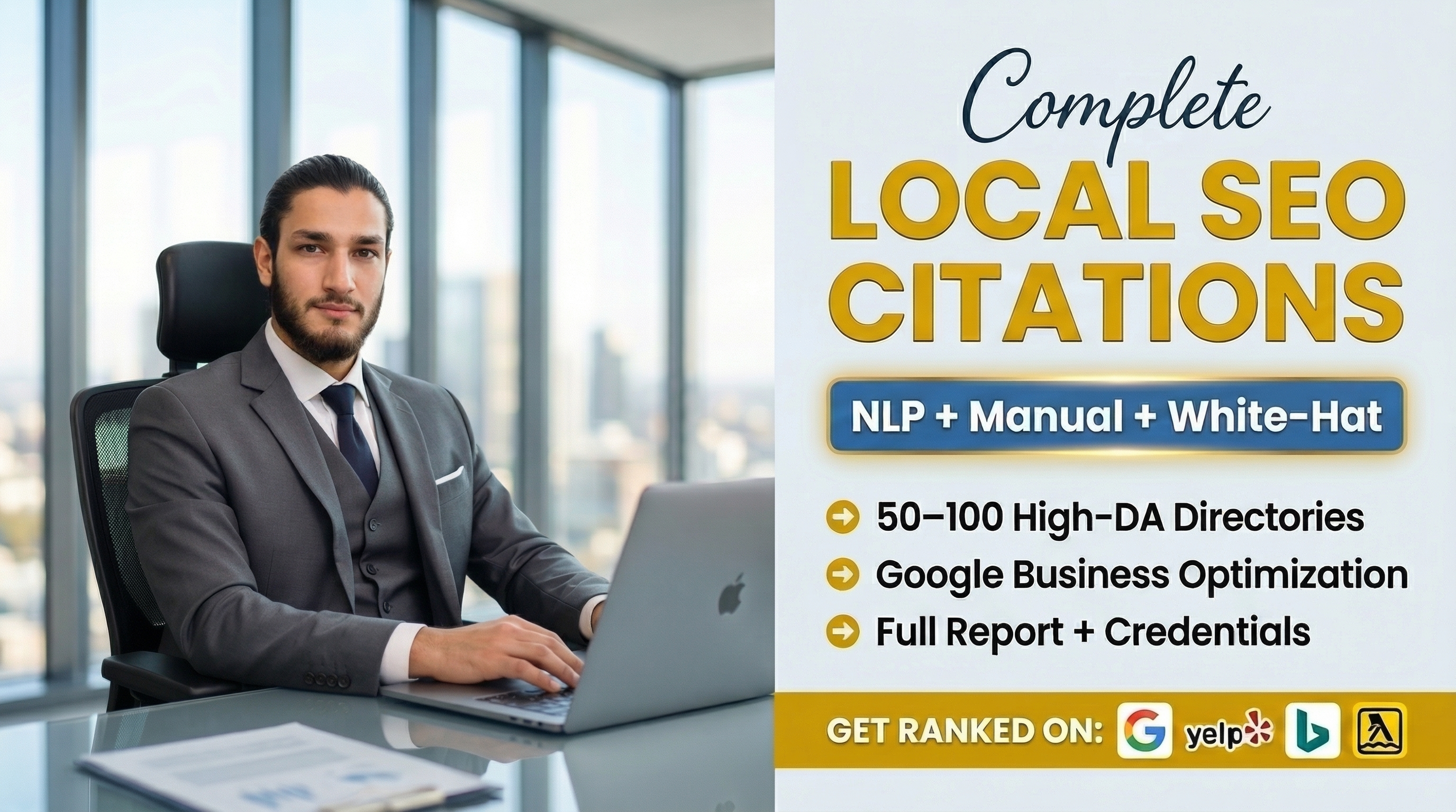 I Will Build 50&ndash;100 High-Quality Local SEO Citations for Your Business