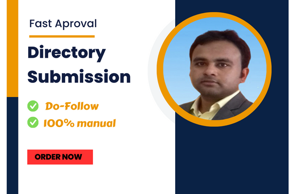 I will do 100 fast approval directory submissions man...