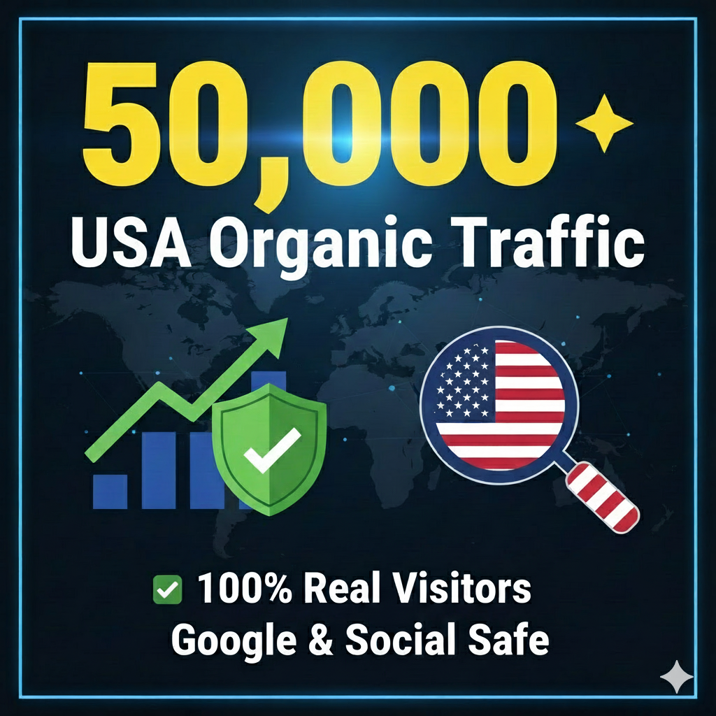 50,000 USA Real Traffic - Real Visitors Google & ...