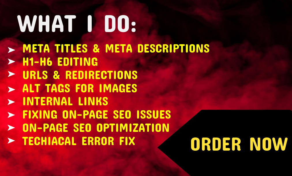 On-Page SEO and technical optimization for your website