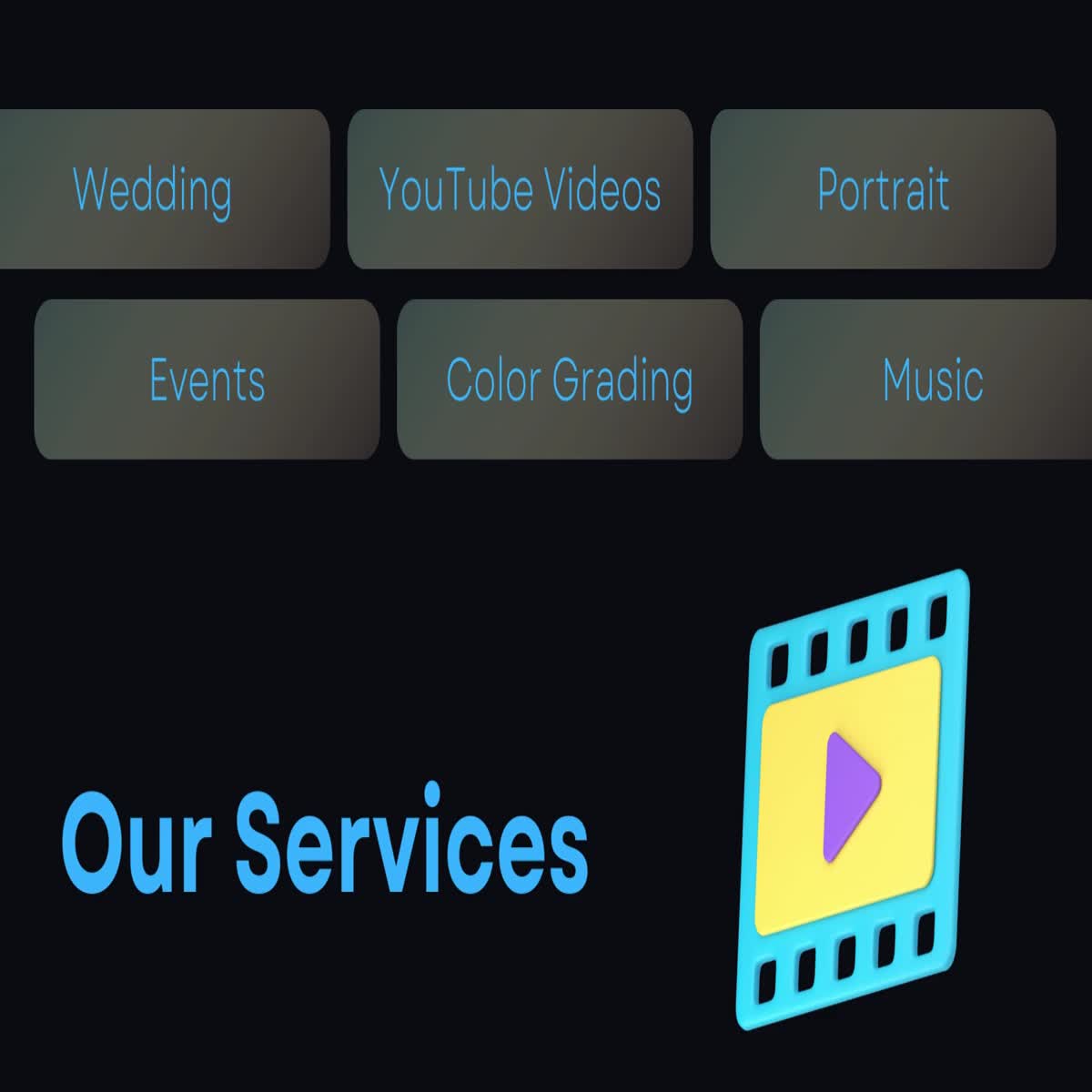 Professional Video Editing Services. Elevate your projects with our expert touch.