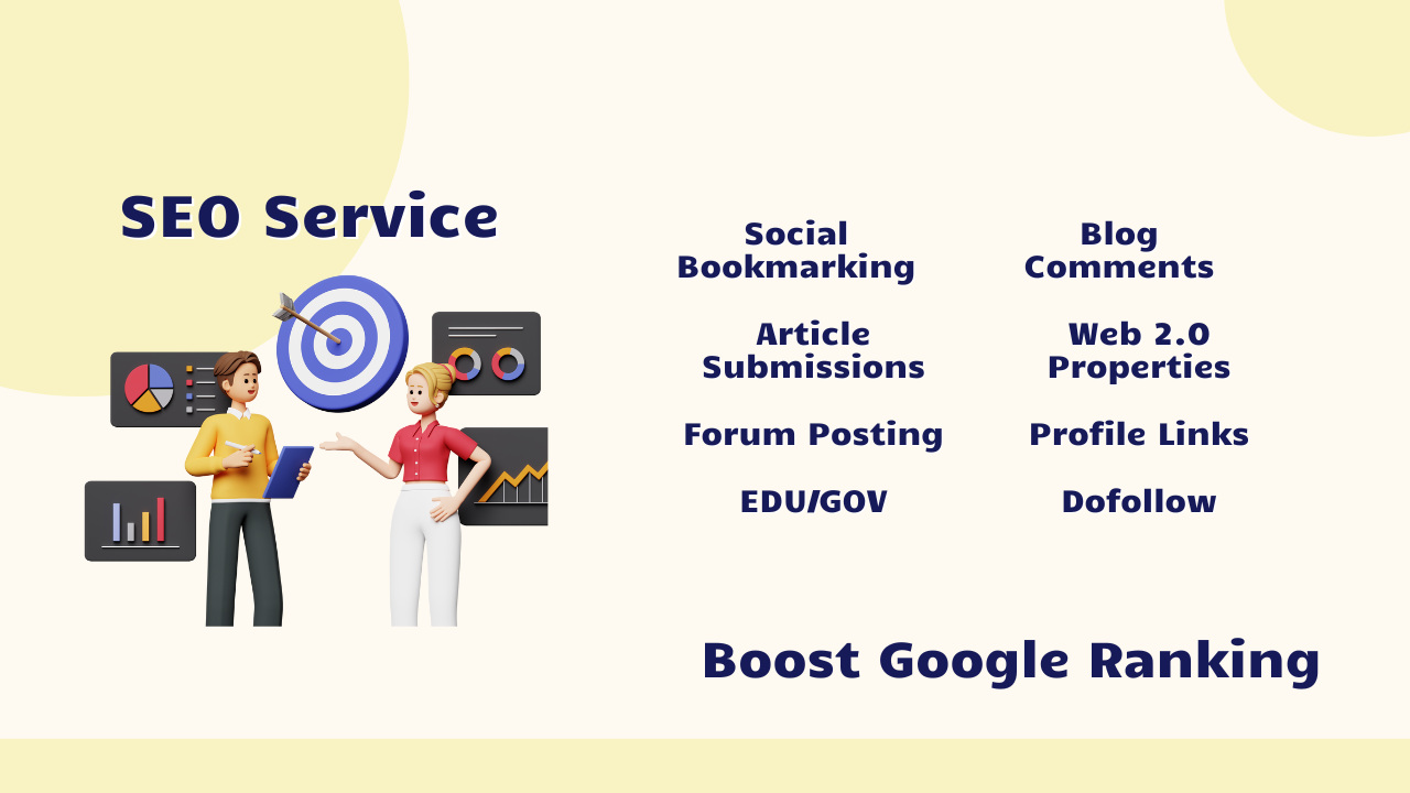 I will do high authority 300 dofollow backlinks white hat SEO link building