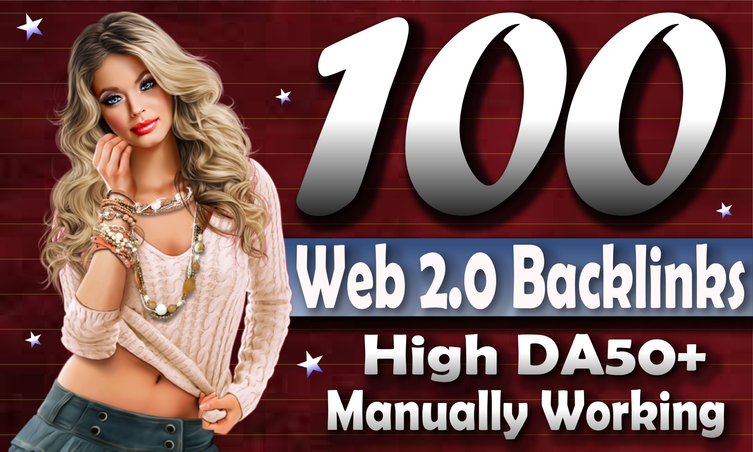 100 High DA Web 2.0 Backlinks Premium SEO Link Buildi...