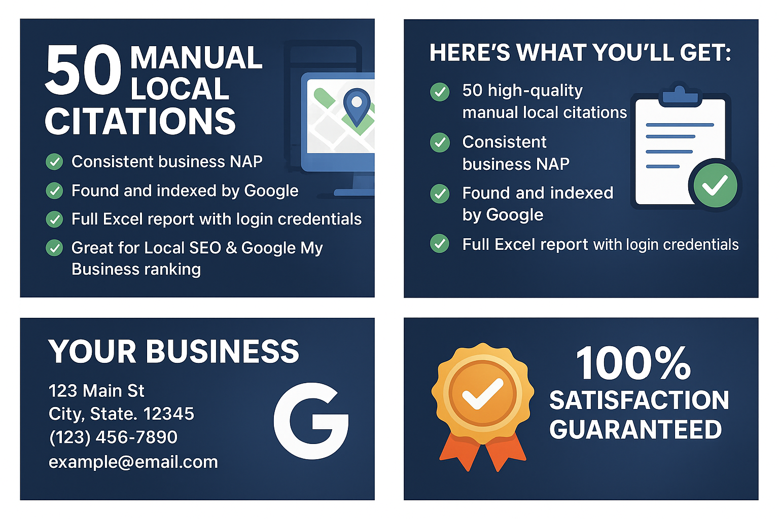 I Will Manually Create 50 High-Quality Local Citation...