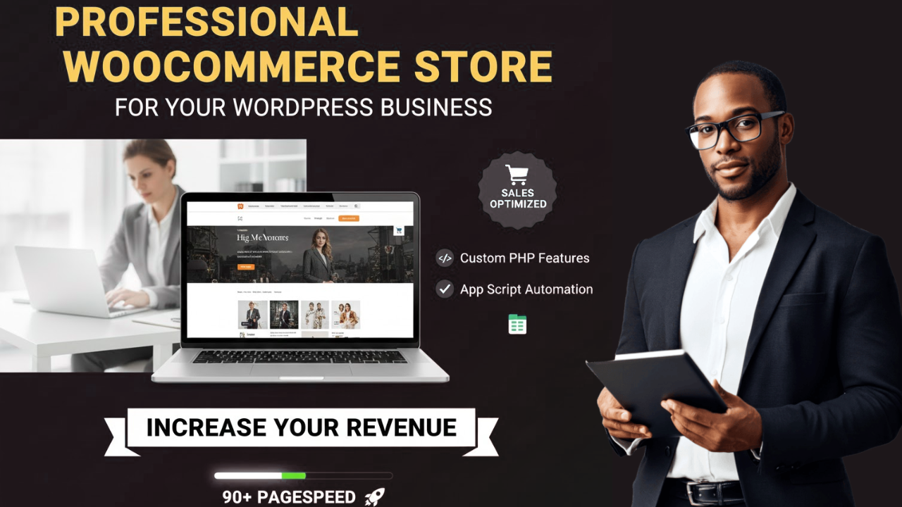 I will build professional WooCommerce store for your ...