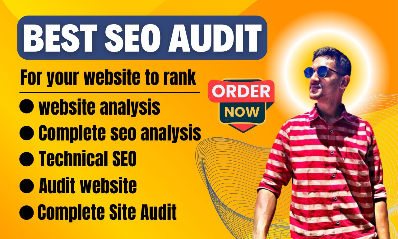 I will create a good SEO audit for your website to rank